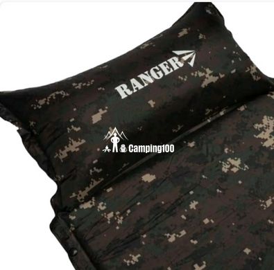 Коврик самонадувной армейский Ranger Tibet Camo 195 / 60 / 3 см